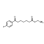 CAS 登录号：122115-51-9， 乙基7-(4-氟苯基)-7-氧代庚酸酯
