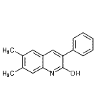 CAS 登录号：122778-99-8， 6,7-二甲基-3-苯基-2(1H)-喹啉酮