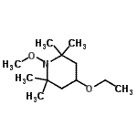 CAS 登录号：123373-72-8， 4-乙氧基-1-甲氧基-2,2,6,6-四甲基哌啶