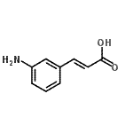 CAS 登录号：127791-53-1， (2E)-3-(3-氨基苯基)丙烯酸