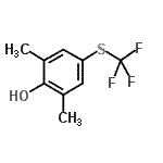 CAS 登录号：129644-69-5， 2,6-二甲基-4-[(三氟甲基)硫基]苯酚