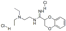 CAS 登录号:130482-62-1, N'-(2-二乙基氨基乙基)-2,3-二氢-1,4-苯并二氧杂环己烷-2-甲脒二盐酸盐
