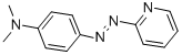 CAS 登录号：13103-75-8， 4-(2-吡啶基偶氮)-N,N-二甲基苯胺