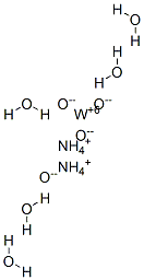 CAS 登录号：1311-93-9， 钨酸铵盐水合物