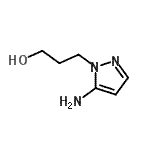 CAS 登录号：131654-77-8， 3-(5-氨基-1H-吡唑-1-基)-1-丙醇