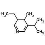 CAS 登录号：131666-16-5， 3-乙基-5-异丙基-4-甲基吡啶