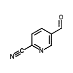 CAS 登录号：131747-68-7， 5-甲酰基吡啶-2-甲腈