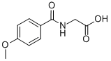 CAS#: 13214-64-7, (4-Methoxy-Benzoylamino)-Acetic Acid