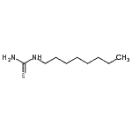 CAS 登录号：13281-03-3， 1-辛基硫脲