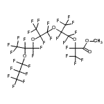 CAS 登录号：133609-46-8， 甲基2,4,4,5,7,7,8,10,10,11,13,13,14,14,15,15,15-十七氟-2,5,8,11-四(三氟甲基)-3,6,9,12-四氧杂十五烷-1-酸酯