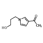 CAS 登录号：133611-46-8， 1-[1-(3-羟基丙基)-1H-吡咯-3-基]乙酮