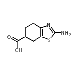 CAS 登录号：134136-03-1， 2-氨基-4,5,6,7-四氢-1,3-苯并噻唑-6-羧酸