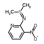 CAS 登录号：134251-86-8， 2-[(二甲基-lambda<sup>4</sup>-硫代)氨基]-3-硝基吡啶