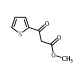 CAS 登录号：134568-16-4， 甲基3-氧代-3-(2-噻吩基)丙酸酯