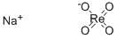 CAS 登录号：13472-33-8， (T-4)-铼酸钠(1:1)