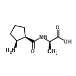 CAS 登录号：135097-03-9， N-{[(1R,2S)-2-氨基环戊基]羰基}-D-丙氨酸