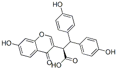 CAS 登录号:135101-74-5, 2-(7-羟基-4-氧代苯并吡喃-3-基)-3,3-二(4-羟基苯基)丙酸