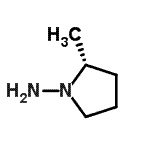 CAS 登录号：135324-43-5， (2R)-2-甲基-1-吡咯烷胺