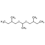 CAS 登录号：13535-43-8， 2-甲基-1-[1-(2-甲基丁氧基)乙氧基]丁烷