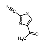 CAS 登录号：135450-46-3， 4-乙酰基-1,3-噻唑-2-甲腈