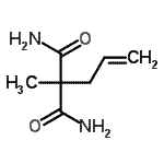 CAS 登录号：135460-69-4， 2-烯丙基-2-甲基丙二酰胺