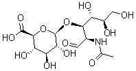 CAS#: 13551-21-8, beta-Glucuronic acid(1-3) N-acetyl-D-glucosamine
