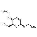 CAS 登录号：135635-21-1， [(2R,3E,6S)-6-乙氧基-3-(甲氧基亚胺)-3,6-二氢-2H-吡喃-2-基]甲醇