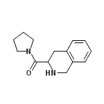 CAS 登录号：135709-66-9， 1-吡咯烷基(1,2,3,4-四氢-3-异喹啉基)甲酮