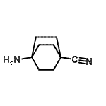 CAS 登录号：135908-50-8， 4-氨基双环[2.2.2]辛烷-1-甲腈