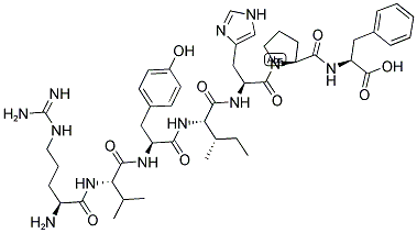 CAS 登录号：13602-53-4， 5-L-异亮氨酸-2-8-血管紧张素 II