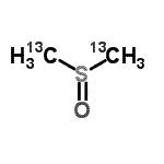 CAS 登录号：136321-15-8， [(<sup>13</sup>C)甲基亚磺酰](<sup>13</sup>C)甲烷