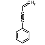 CAS 登录号：13633-26-6， 3-丁烯-1-炔-1-基苯