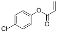 CAS 登录号：13633-87-9， 4-氯苯基丙烯酸酯