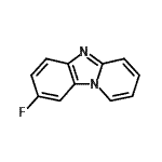 CAS 登录号：136343-75-4， 8-氟吡啶o[1,2-a]苯并咪唑