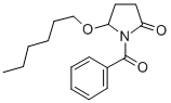 CAS#: 136410-23-6, 1-(Benzoyl)-5-Hexoxypyrrolidin-2-One