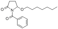 CAS#: 136410-24-7, 1-(Benzoyl)-5-Heptoxypyrrolidin-2-One