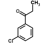 CAS 登录号：136415-83-3， 1-(3-氯苯基)-1-丙酮