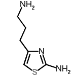 CAS 登录号：136604-78-9， 4-(3-氨基丙基)-1,3-噻唑-2-胺