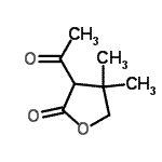 CAS 登录号：136813-99-5， 3-乙酰基-4,4-二甲基二氢-2(3H)-呋喃酮