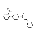 CAS 登录号：136818-69-4， 苄基4-(3-硝基-2-吡啶基)-1-哌嗪羧酸酯