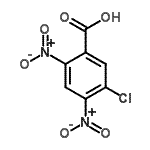 CAS 登录号：136833-36-8， 5-氯-2,4-二硝基苯甲酸