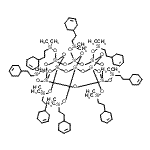 CAS 登录号：136849-03-1， 1,3,5,7,9,11,13,15-八({[2-(3-环己烯-1-基)乙基](二甲基)硅烷基}氧基)五环[7.7.1.1<sup>3,7</sup>.1<sup>5,13</sup>.1<sup>11,15</sup>]八硅氧烷