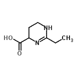 CAS 登录号：137023-58-6， 2-乙基-1,4,5,6-四氢-4-嘧啶羧酸