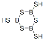 CAS 登录号：13703-97-4， 硼硫杂吡喃-2,4,6-三硫醇