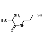 CAS 登录号：137047-90-6， N-(3-硫基丙基)丙氨酰胺