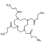 CAS 登录号：137076-50-7， 四乙基2,2',2'',2'''-(1,4,7,10-四氮杂环十二烷-1,4,7,10-四基)四乙酸酯