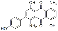 CAS 登录号:13716-91-1, 1,5-二氨基-4,8-二羟基-2-(4-羟基苯基)蒽醌