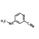 CAS 登录号：137225-22-0， 4-(甲基氨基)-2-吡啶甲腈