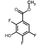CAS 登录号：137234-92-5， 甲基2,4,5-三氟-3-羟基苯甲酸酯