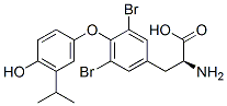 CAS 登录号:13724-85-1, 3,5-二溴-3'-异丙基甲状腺素